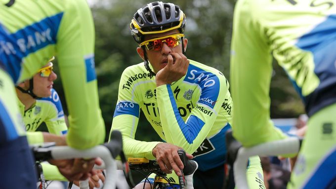 Zaútočí Alberto Contador v kopcích pohoří Vogézy na žlutý trikot?