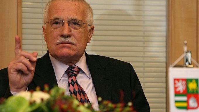 We don´t need euro in the next few years, says incumbent president Václav Klaus