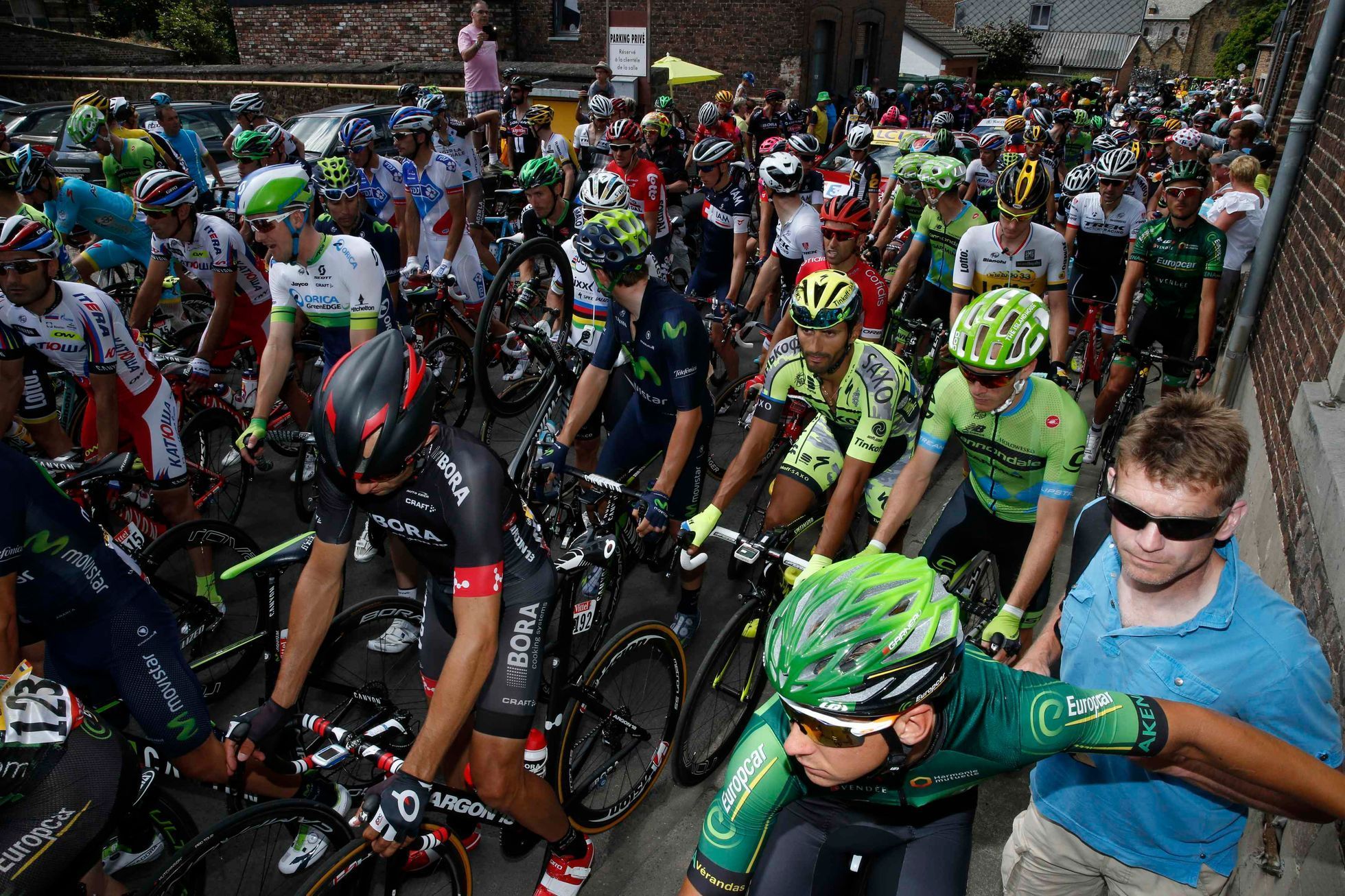 Tour de France 2015, karambol 3. etapa