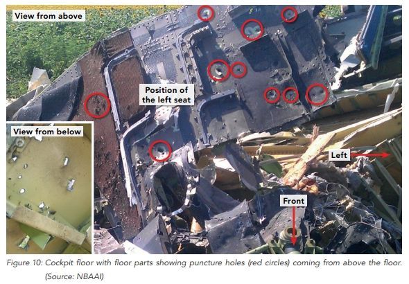 MH17 - vyšetřování - zpráva - Ukrajina