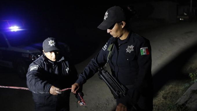 Mexičtí policisté vyšetřují krádež kobaltu.