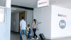 Letiště Praha Salónek hotek AeroRooms