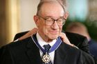 Nad eurem visí ticho před bouří, varuje Alan Greenspan