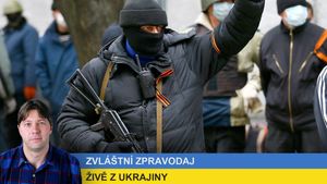 Reportáže Martina Nováka z Ukrajiny