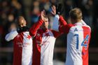 Slavia ukázala sílu. Ružomberok rozdrtila šesti góly, dvakrát se trefil Škoda
