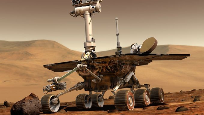 Podívejte se na 15 let robota Opportunity na Marsu.