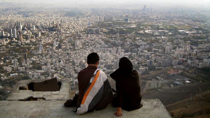 Nad Teheránem (ilustrační foto)