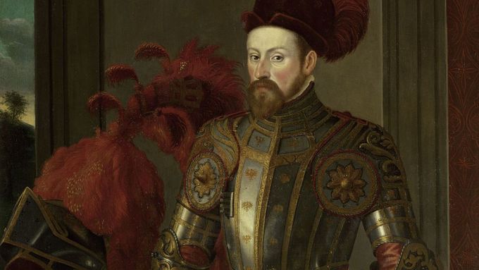 Portrét arcivévody Ferdinanda II. od Francesca Terzia.