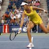 Srbská tenistka Ana Ivanovičová hraje s Američankou Serenou Williamsovou ve čtvrtfinále US Open 2012.