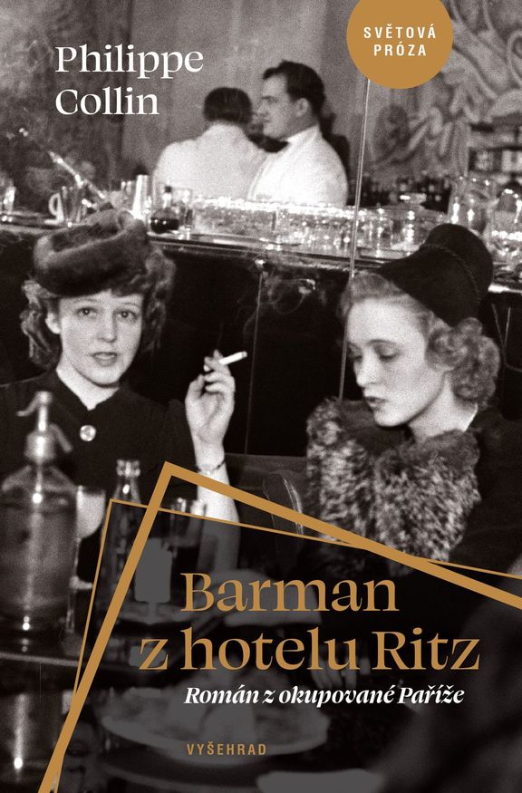 Obálka knihy Barman z hotelu Ritz.