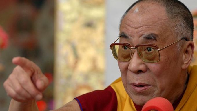 Tibetský duchovní a politický vůdce Dalajláma