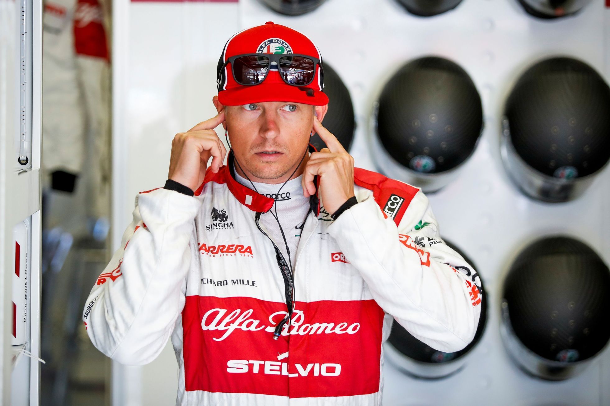 Kimi Räikkönen, Alfa Romeo při GP Rakouska F1 2020
