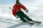 Schumi: skvělý jezdec, průměrný lyžař i motorkář