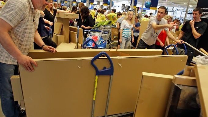 Je vám to povědomé? Ilustrační snímek z pražské prodejny IKEA.