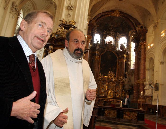 Václav Havel a Tomáš Halík