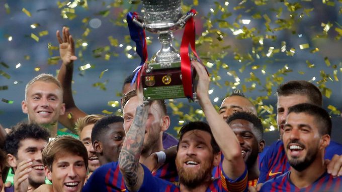 Barcelona vyhrála superpohár 2018