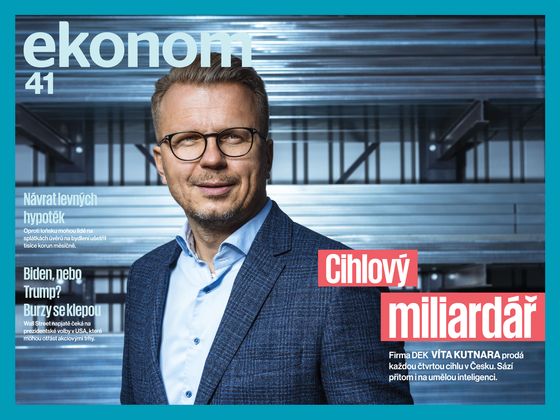 Kompletní 41. vydání týdeníku Ekonom najdete zde: ekonom 41. vydání