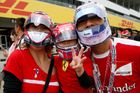 Boj o titul se přiostřuje, Vettel potřebuje v Japonsku dojet před Hamiltonem