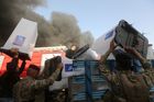 V Iráku hořelo ve skladu s hlasovacími lístky, předseda parlamentu chce opakovat volby