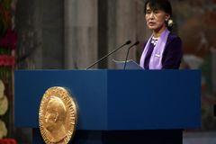 Su Ťij převzala Nobelovu cenu míru, trvalo to 21 let