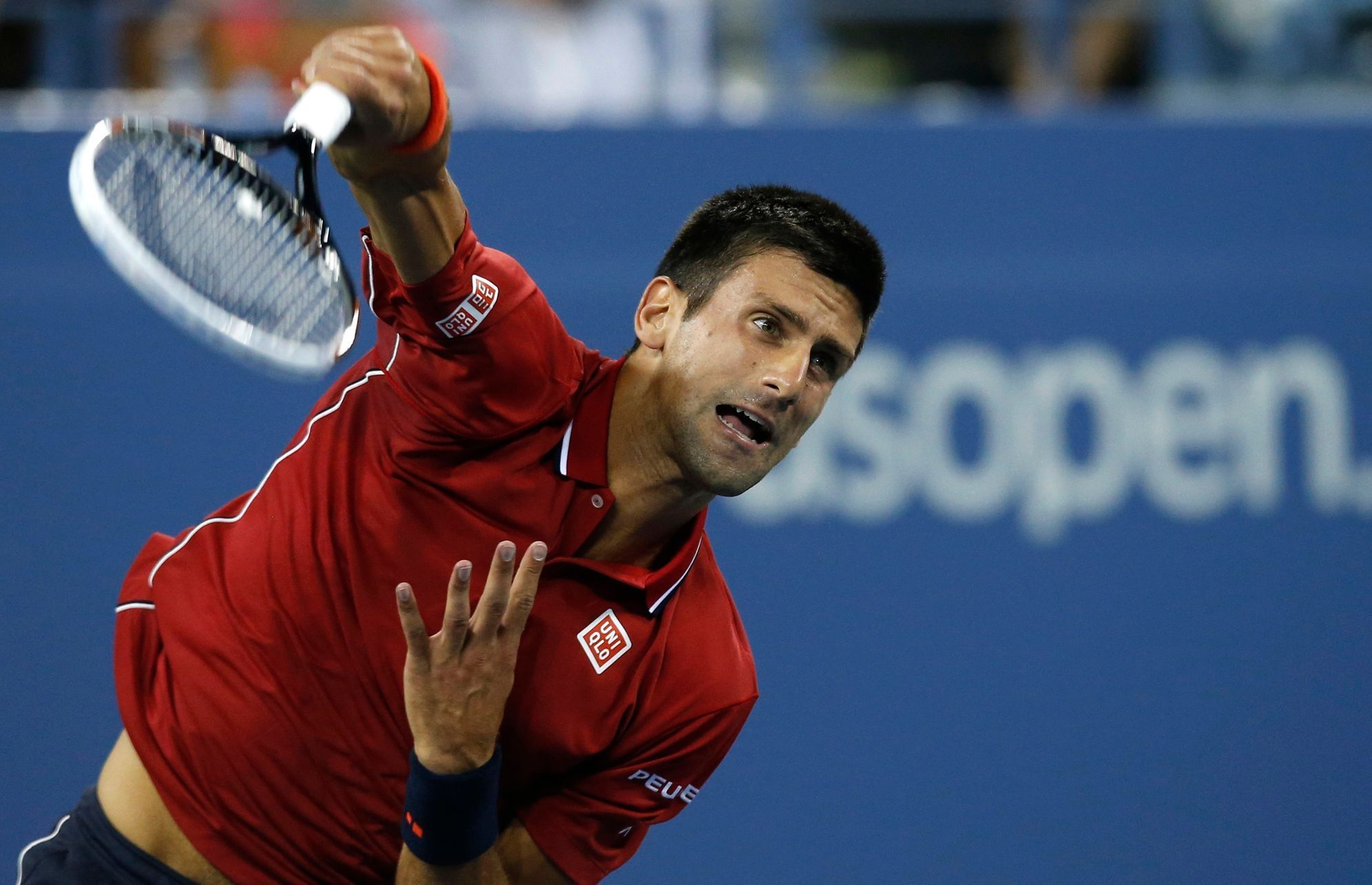 Novak Djokovič na US Open 2014