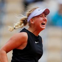 Anastasia Potapovová Ruská tenistka Anastasia Potapovová na French Open 2019
