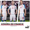 Bílé dresy české reprezentace pro Euro 2016