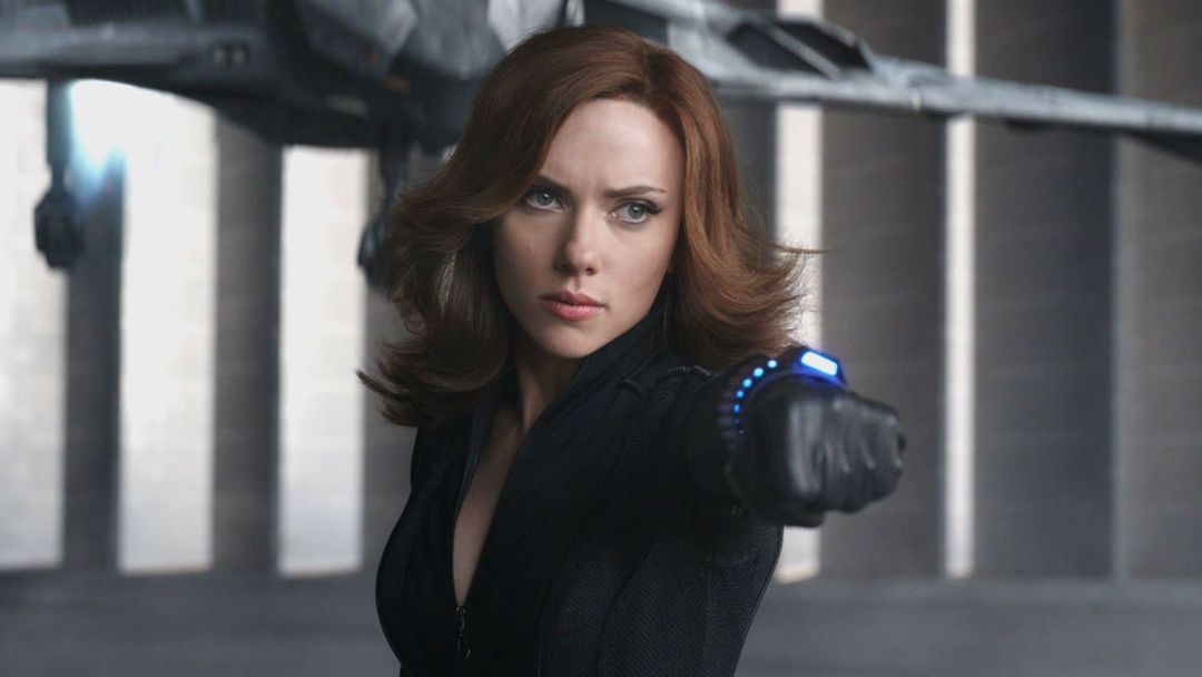 Scarlett Johanssonová jako Black Widow.