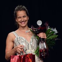 Barbora Strýcová Barbora Strýcová na vyhlášení ankety Zlatý kanár 2019