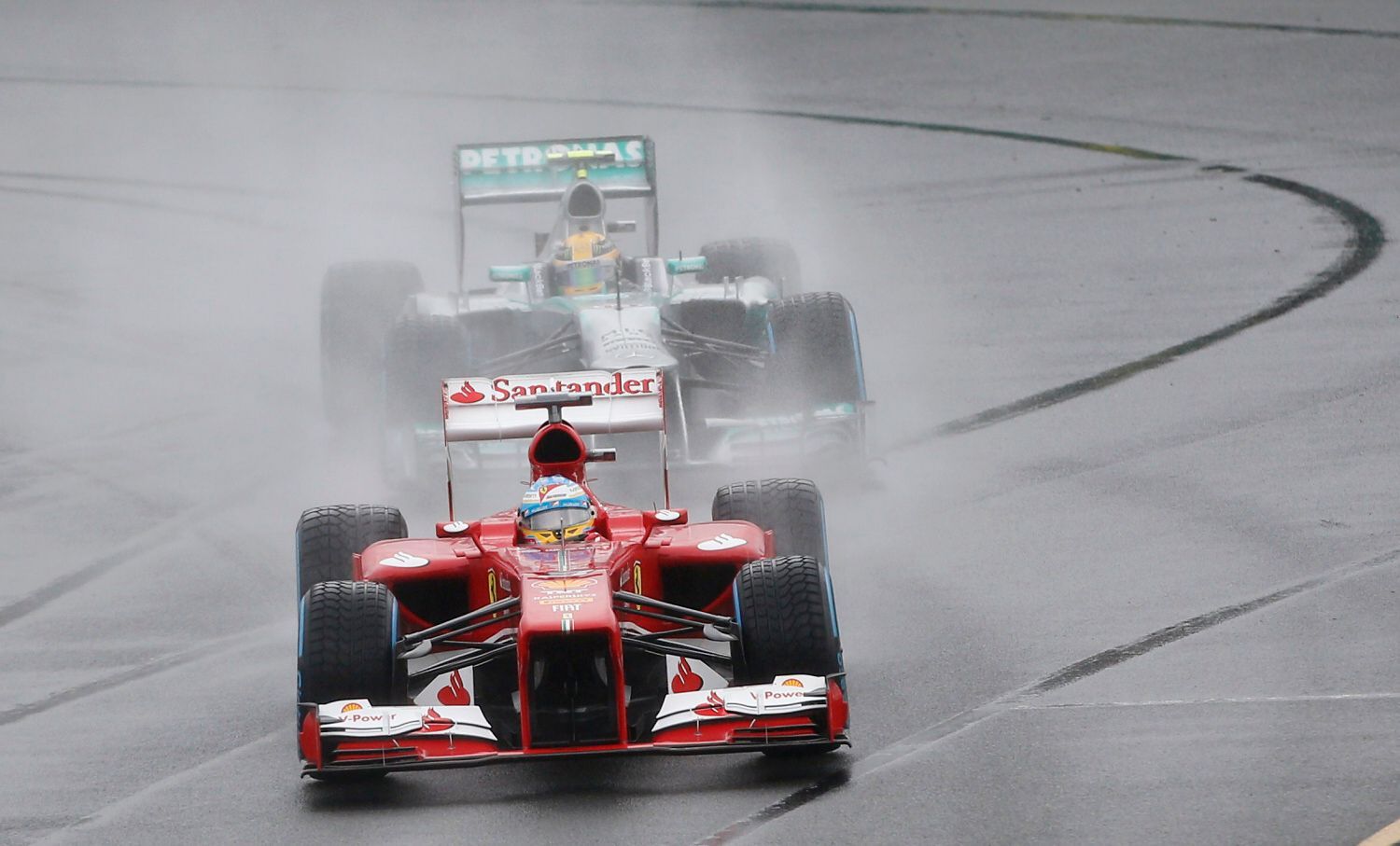 Formule 1: Fernando Alonso, Ferrari a Lewis Hamilton, Mercedes