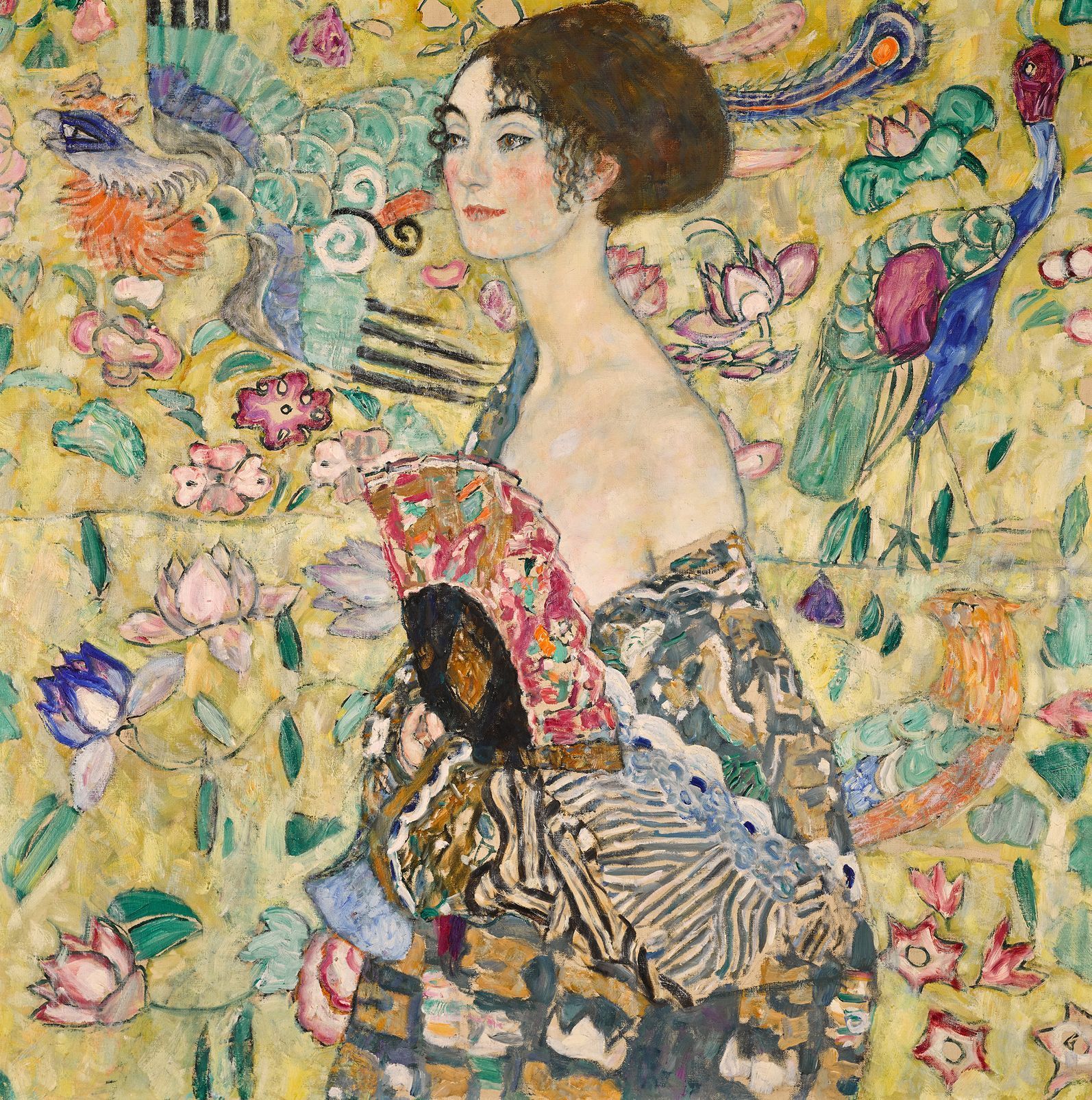 Gustav Klimt: Dáma s vějířem