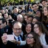 selfie Francois Hollande