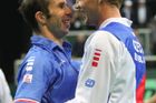 FOTO Naposledy spolu? Éra Berdycha a Štěpánka v Davis Cupu