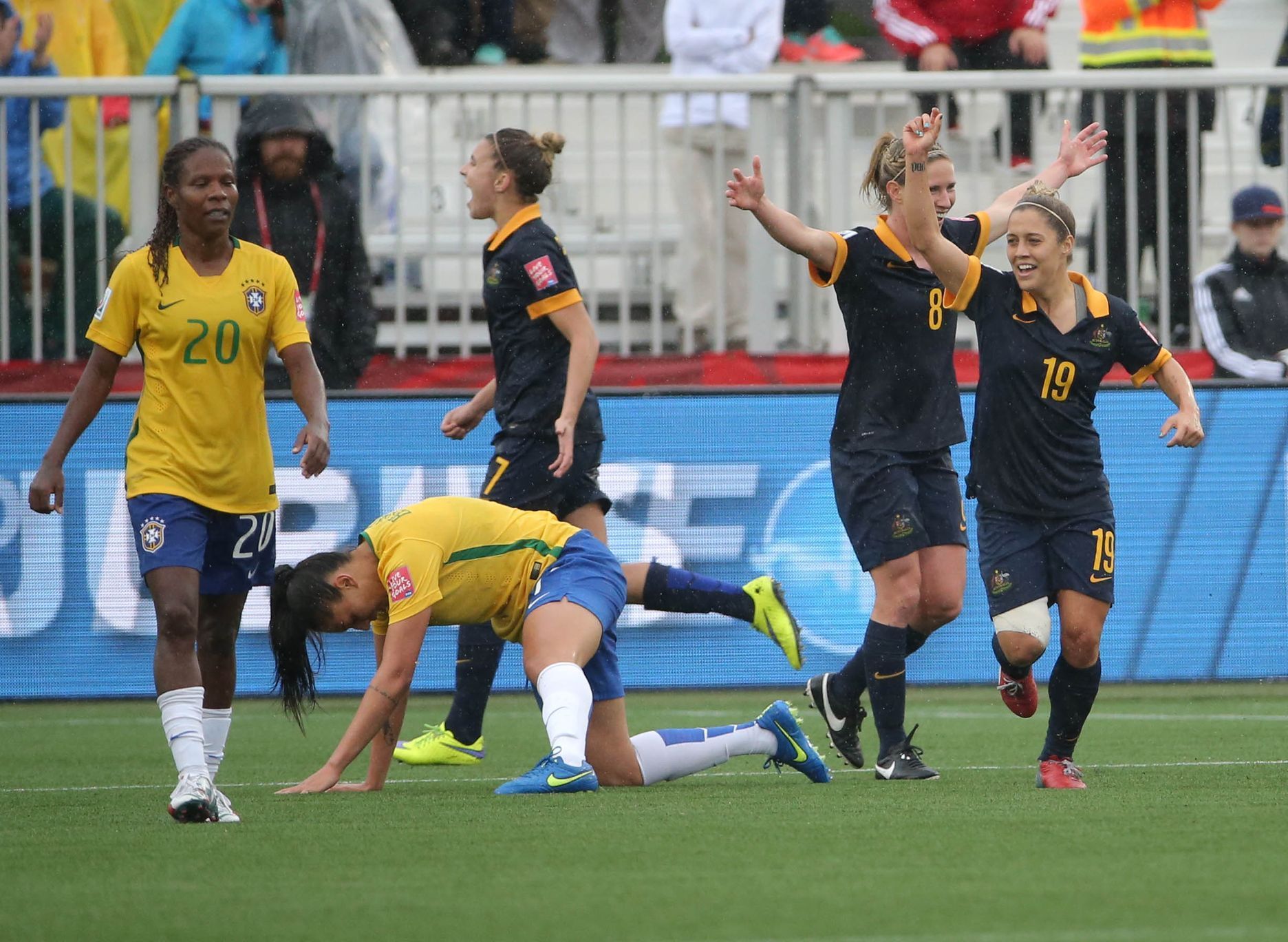 Soccer: Women's World Cup-Brazil at Australia