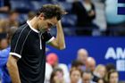 Ani Federer US Open nevyhraje, ve čtvrtfinále padl s Dimitrovem. Raduje se i Štěpánek