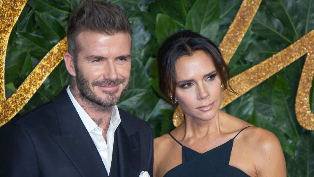 David Beckham se svou manželkou Victorií.