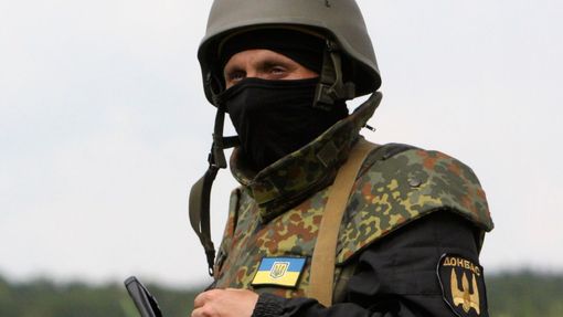 Výcvik domobrany v Donbasu,