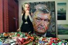 Foto: Porošenko z bonbonů, Putin z nábojnic. Umělci tvoří neobvyklé tváře mocných