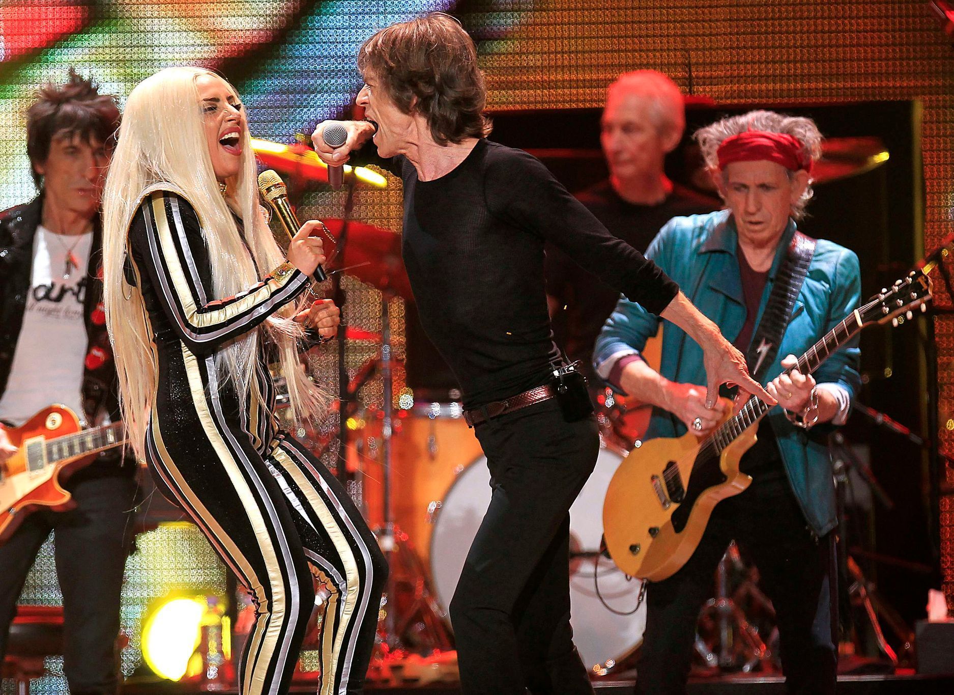 Rolling Stones a Lady Gaga