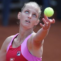Karolína Plíšková Karolína Plíšková na turnaji LiveScore Cup 2020