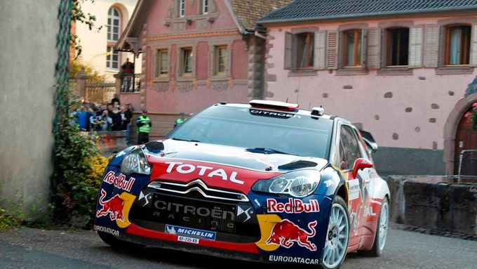 Sebastian Loeb na Francouzské rallye