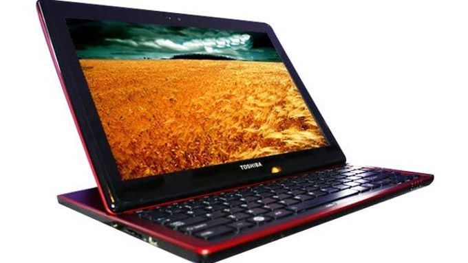 Model notebooku od Toshiby představený na CES 2012.