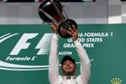 F1, VC USA 2016: Lewis Hamilton. Mercedes