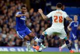 Domácí tým plný náhradníků vedl od 25. minuty, kdy svou soutěžní premiéru za Chelsea oslavil gólem devatenáctiletý Francouz Zouma.
