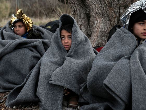 Seriál Aktuálně.cz Migrace v Evropě Lesbos, Řecko, březen 2020, uprchlíci, migranti, tábor, migrace, Turecko