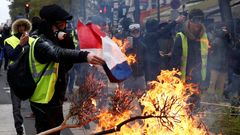 Francie žluté vesty demonstrace Paříž