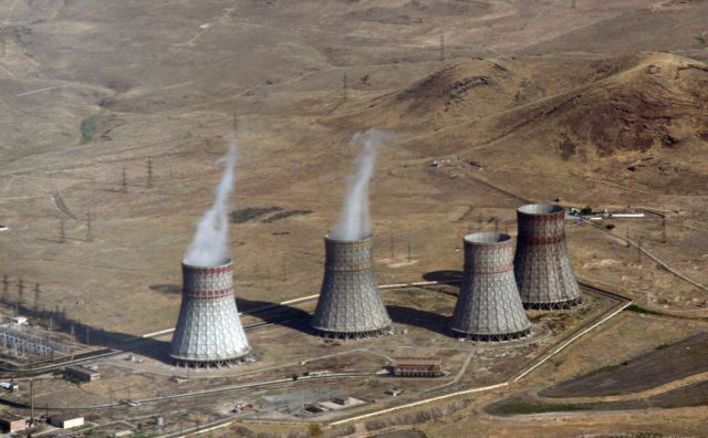 Arménie jaderný reaktor Metsamor
