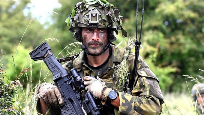 Výcvik české armády, ilustrační foto