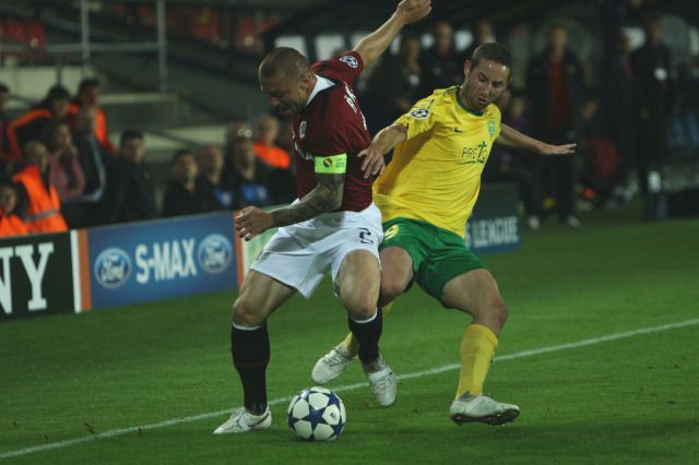 Tomáš Řepka v dresu Sparty Praha.