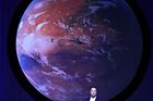 Miliardář Musk chce kolonizovat Mars. Jeho firma vyvíjí obří vesmírnou raketu pro 100 lidí